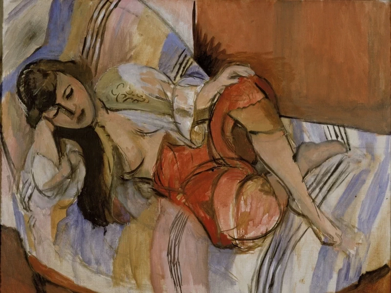1869-Henri-Émile-Benoît Matisse - Odalisca-1923